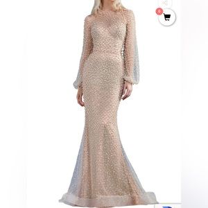 STUNNING pearl gown